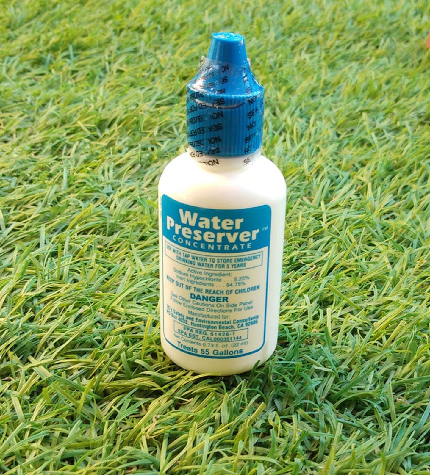 Water Preserver Concentrate – 5-Year Emergency Water Storage Treatment
