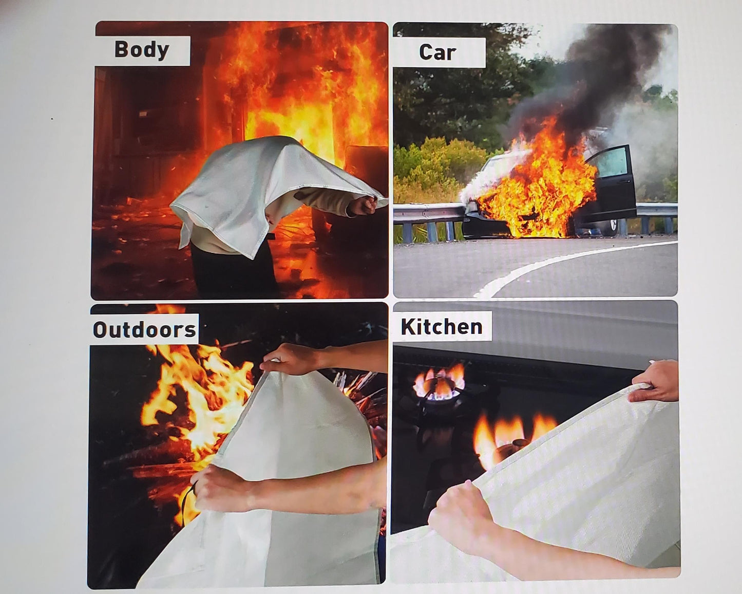 Emergency Fire Blanket - 40" x 40"